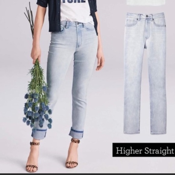 EUC Cabi Higher Straight Jeans size 4 - Picture 3 of 6